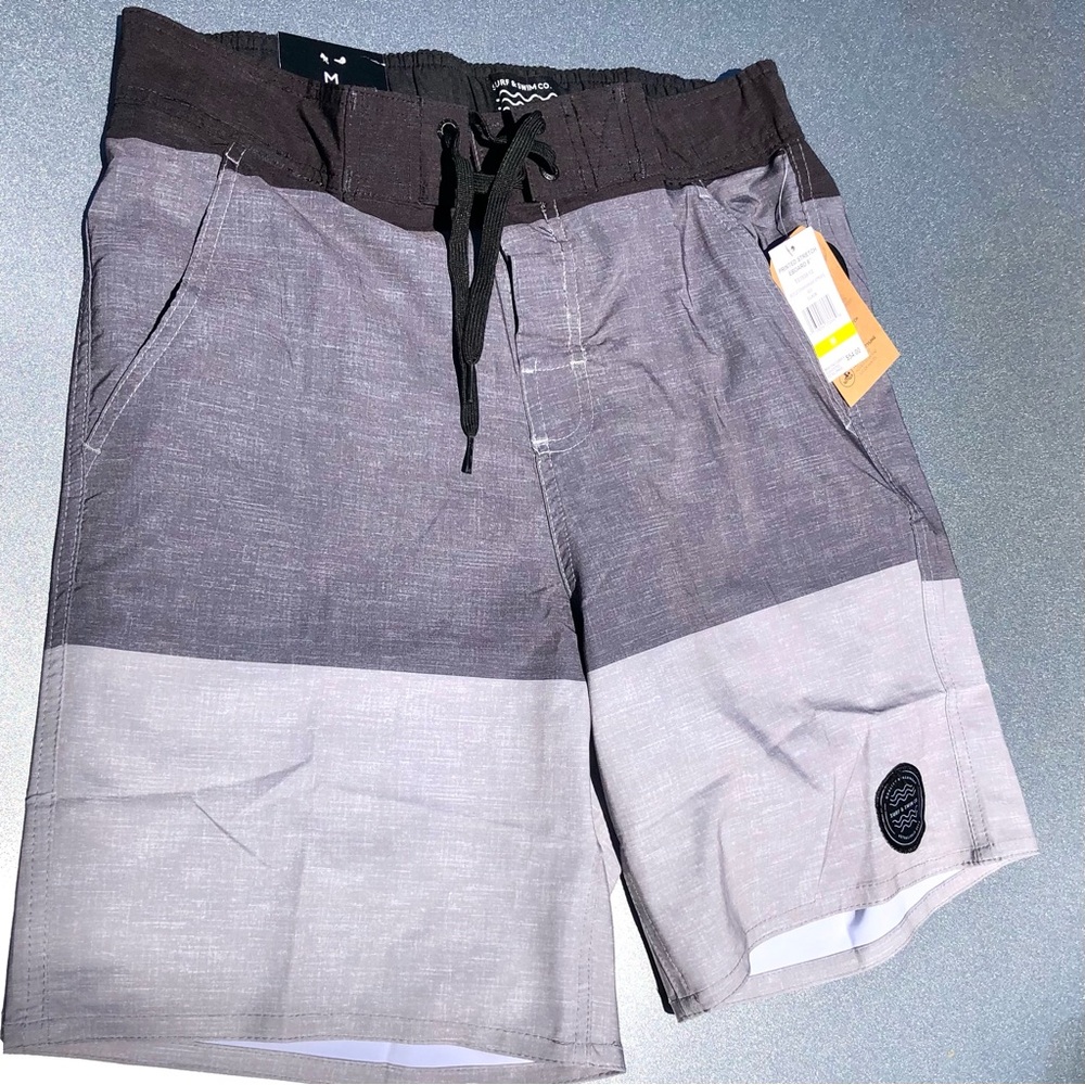 NWT Surf And Swim Board Shorts 8” Length New